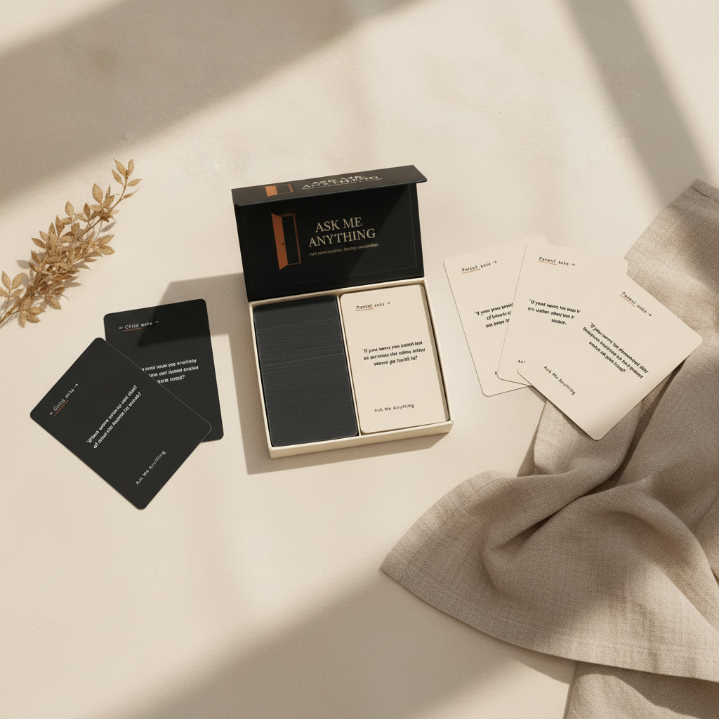 Ask Me Anything Flat Lay